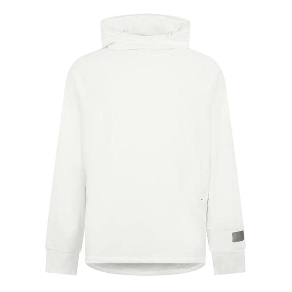 CP Company Logo Badge Hoodie - White